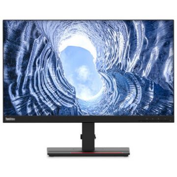 Monitor LED Lenovo ThinkVision T24h-20 23.8 inch 4 ms Negru USB-C 60 Hz