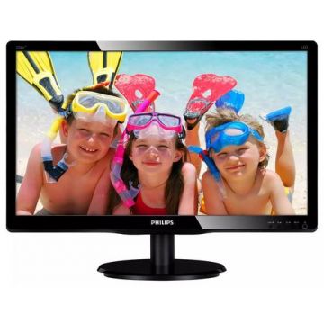 Monitor Refurbished PHILIPS 226V4L, 22 Inch Full HD LCD, VGA, DVI
