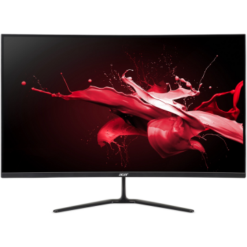 Acer Monitor Gaming Acer Nitro ED320QRS3, ZeroFrame, 31.5, VA, FHD, 1920 x 1080, HDMI, DisplayPort, Curbat 1500R, 180Hz, 5ms, Negru
