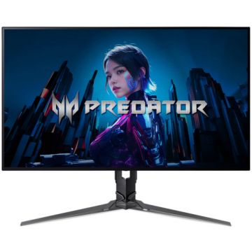 Acer Monitor OLED Acer Predator X32 X3BMIIPHUZX, 31.5 inch, 3840 x 2160 pixeli, 0.01 ms, Negru
