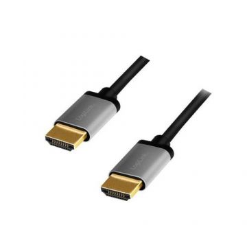 Cablu HDMI LogiLink CHA0102, Aluminiu, 3 m, Negru