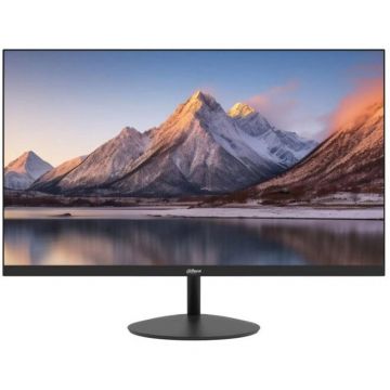 Dahua Monitor VA LED Dahua DHI-LM24-A200Y, 23.8 inch, Full HD 1920 × 1080, VGA, HDMI, 100 Hz, 10 ms, Negru