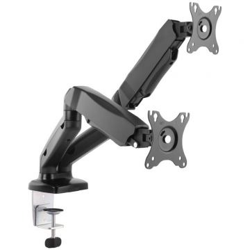 EQUIP Suport de birou interactiv pentru doua monitoare EQUIP , negru