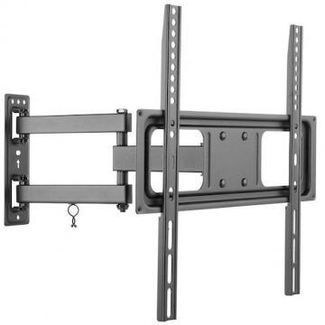 EQUIP Suport de perete Equip 650341, 32-55, 35 kg, inclinare/rotatie, negru
