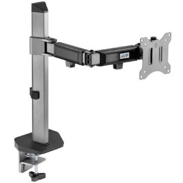MACLEAN Suport birou monitor Negru, 17-32 inch, brat reglabil, ajustabil Deluxe Ergo Office, ER-448