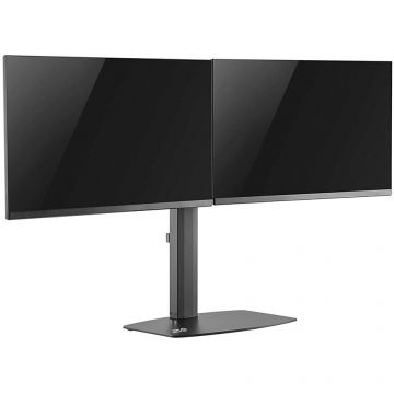 MACLEAN Suport universal pentru 2 monitoare, de sine statator, pentru doua monitoare de 17 - 27''