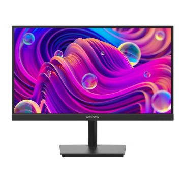 Monitor E-LED pentru supraveghere FULL HD Hikvision DS-D5022F2-1V2S, diagonala 21,5 inch, HDMI, VGA, Audio, VESA 75x75mm