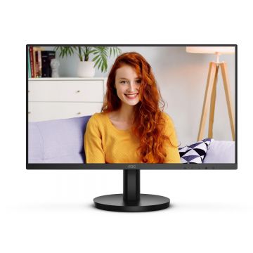 Monitor Full HD AOC 24B3HMA2, diagonala 23.8 inch, 2 difuzoare de 2W, HDMI, DVI, VESA