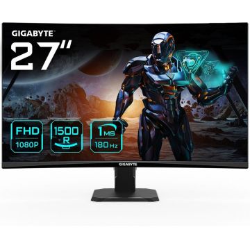 Monitor Gaming Curbat GS27FC EK1 27Inch VA Full HD 180Hz Negru
