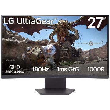 Monitor Gaming Curbat UltraGear™ 1000R 27GS60QC-B  27Inch QHD 180Hz Negru