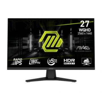 Monitor Gaming Rapid IPS LED MSI 27inch MAG 274QF, WQHD (2560 x 1440), HDMI, DisplayPort, 180 Hz, 0.5 ms (Negru)