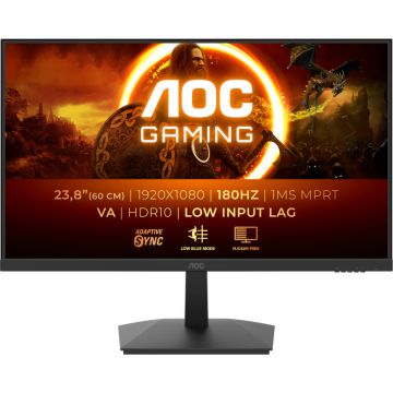 Monitor LED AOC Gaming 24G15N2 24 inch FHD VA 1 ms 180 Hz HDR