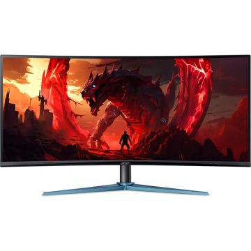 Monitor LED Gaming Curbat Nitro ED0 ED340CUJ0BMIIPX 34 inch UWQHD 1ms 120Hz Black