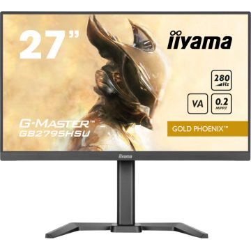 Monitor LED IIyama Gaming Gold Phoenix G-MASTER GB2795HSU-B1 27 inch FHD VA 0.2 ms 280 Hz HDR FreeSync Premium