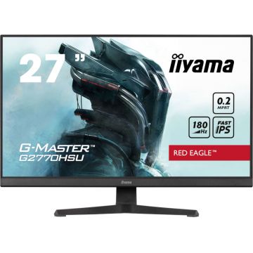 Monitor LED IIyama Gaming Red Eagle G-MASTER G2770HSU-B6 27 inch FHD IPS 0.2 ms 180 Hz Monitor LED IIyama Gaming Red Eagle G-MASTER G2770HSU-B6 27 inch FHD IPS 0.2 ms 180 Hz
