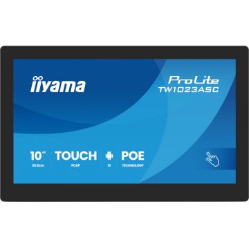 Monitor LED IIyama Smart ProLite TW1023ASC-B3P Touchscreen 10.1 inch WXGA IPS 25 ms 60 Hz