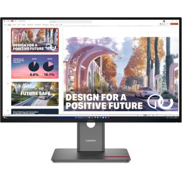 Monitor LED Lenovo ThinkVision P27QD-40 27 inch QHD IPS 4 ms 120 Hz USB-C