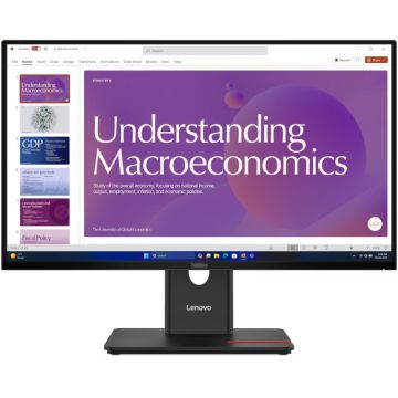 Monitor LED Lenovo ThinkVision T24D-40 23.8 inch FHD IPS 4 ms 120 Hz USB-C Monitor LED Lenovo ThinkVision T24D-40 23.8 inch FHD IPS 4 ms 120 Hz USB-C