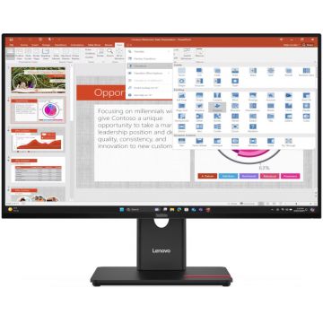 Monitor LED Lenovo ThinkVision T27-40 27 inch FHD IPS 4 ms 120 Hz