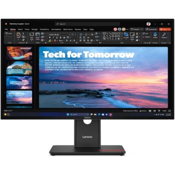 Monitor LED Lenovo ThinkVision T27QD-40 27 inch QHD IPS 4 ms 120 Hz USB-C