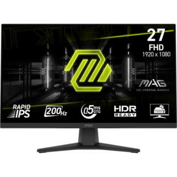 Monitor LED MAG 272F IPS 27inch Full HD 1920 x 1080 HDMI Display Port 200Hz 0.5ms Negru