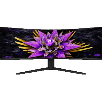 Monitor LED TCL Gaming 57R94 Curbat 57 inch DUHD VA 1 ms 120 Hz HDR FreeSync Premium