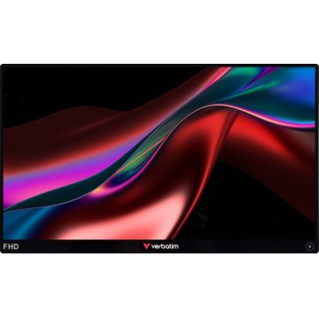 Monitor LED Verbatim Portabil 32088 Touchscreen 14 inch FHD IPS 6 ms 60 Hz USB-C HDR FreeSync Monitor LED Verbatim Portabil 32088 Touchscreen 14 inch FHD IPS 6 ms 60 Hz USB-C HDR FreeSync