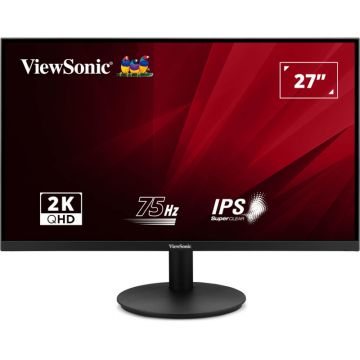 Monitor LED ViewSonic VA2708-2K-HD-2 27 inch QHD IPS 4 ms 75 Hz HDR