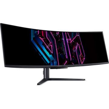 Monitor OLED Gaming Curbat Predator X49Xbmipphuzx 49 inch DQHD 0.03ms 240Hz Black