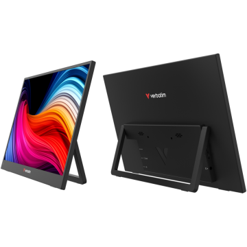 Monitor Portabil 32401 Seria Light 15.6Inch Full HD 1920x1080 IPS USB-C mini HDMI Carcasa Plastic Negru