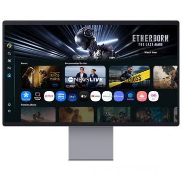 Monitor Smart M9 M90SF 4K OLED 32Inch Vision AI Ultra HD Camera 12MP Wi-Fi Argintiu