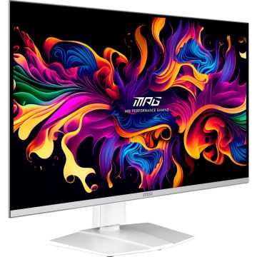 MSI Monitor gaming MSI MPG 321URXWDE Display 31.5 UHD 3840x2160, QD-OLED, UltraHD/4K, Adaptive-Sync, USB-C, 240Hz, Alb