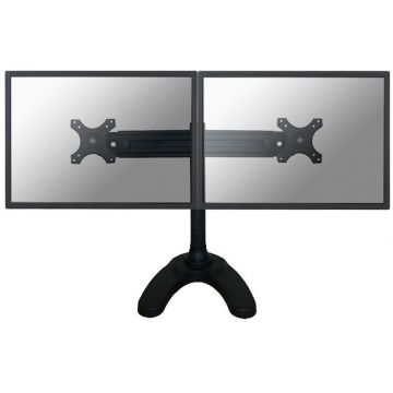 NEWSTAR Suport TV / Monitor FPMA-D700DD, 2 ecrane, 19 - 30 inch, negru