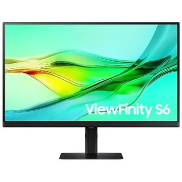 Samsung Monitor IPS LED Samsung 27 S27D604UAU, QHD 2560 x 1440, HDMI, DisplayPort, Pivot, 100 Hz, 5 ms, Negru