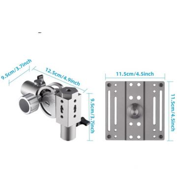 Selens ​Clema cu Suport Quick Release Monitor Mount System Selens F115B