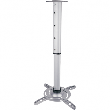 Stell Suport universal de tavan pentru proiector, reglabil, Argintiu, STELL SHO 1091