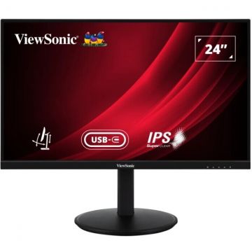 VIEWSONIC Monitor IPS LED ViewSonic 24 VG2409-MHDU-2, Full HD 1920 x 1080, HDMI, DisplayPort, Boxe, Pivot, 100 Hz, 4 ms, Negru
