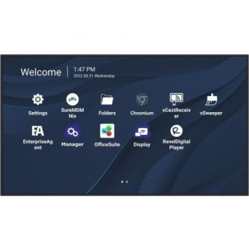 VIEWSONIC Monitor LCD VIEWSONIC CDE4330, Diagonala 43, Rezolutie 3840x2160, UHD, 8 ms, Contrast dinamic 5000:1, VESA 200x200,  Negru