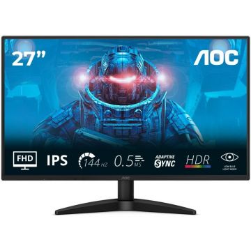 AOC Monitor AOC 27B36X, 27 1920 x 1080 Full HD, IPS LED, 144 Hz, 4 ms, Negru