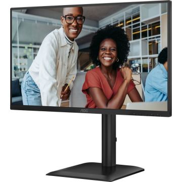 AOC Monitor IPS LED AOC 27 Q27E4U, QHD (2560 x 1440), HDMI, DisplayPort, Pivot, 120 Hz, 4 ms, Negru