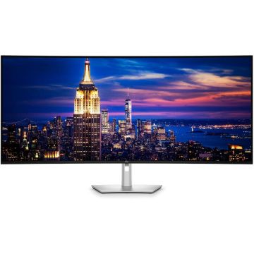 Dell Monitor IPS LED Dell U5226KW, 51.5 inch, 6K (6144x2560), HDMI, DisplayPort, Ecran curbat, Boxe, 120 Hz, 5 ms, Gri
