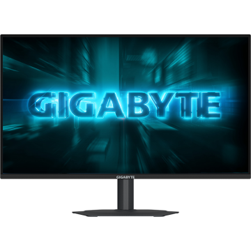 Gigabyte Monitor Gaming IPS LED Gigabite G25F2A, 24.5, Full HD 1920 x 1080, 240 Hz, 1 ms, HDMI, DisplayPort, Boxe, Pivot, Negru