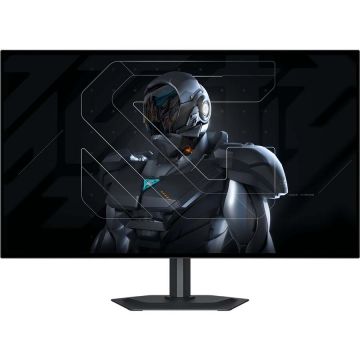 Gigabyte Monitor Gaming OLED Gigabyte 27 MO27Q28G, QHD (2560 x 1440), HDMI, DisplayPort, Boxe, Pivot, 280 Hz, 0.03 ms, Negru