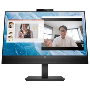 HP Monitor IPS LED HP 23.8 E24M, Full HD 1920 x 1080, HDMI, DisplayPort, Boxe Negru