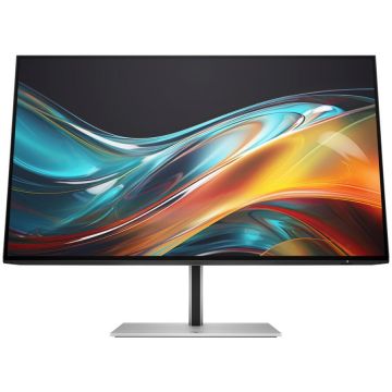 HP Monitor IPS LED HP Series 7 Pro 724pf, 23.8 inch, Full HD, (1920 x 1080), HDMI, DisplayPort, 100 Hz, 5 ms, Argintiu/Negru