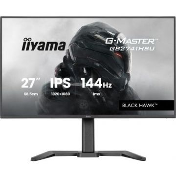 IIYAMA Monitor Gaming IPS LED Iiyama GB2741HSU-B1, 27 inch, Full HD (1920 x 1080), HDMI, DisplayPort, Boxe, Pivot, 144 Hz, 1 ms, Negru