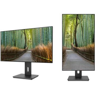 JAPANNEXT Monitor Japannext, 27 inch., IPS 4K UHD (3840 x 2160), HDR, Height & Tilt Adjustable (HSP), Integrated Speaker, VESA, Flicker-Free G-Sync/FreeSync