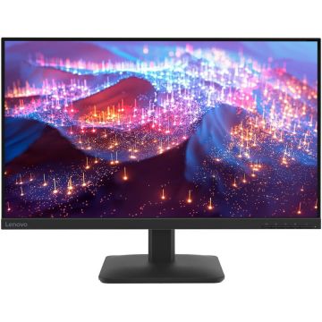Lenovo Monitor LED IPS Lenovo L27-4e, 27, Full HD (1920x1080), 100Hz, 4ms GTG, 99% sRGB, Anti-glare, HDMI, VGA, VESA, Negru