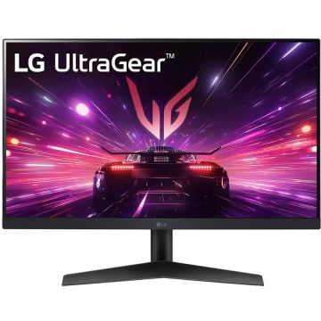 LG Monitor Gaming IPS LED LG 23.8, 24GS60F-B, Full HD (1920 x 1080), HDMI, DisplayPort, 180 Hz, 1 ms, Negru