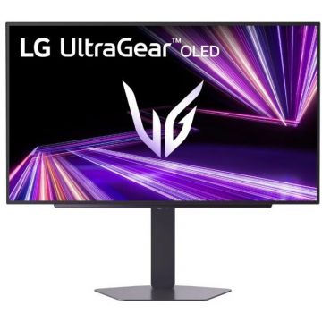 LG Monitor Gaming OLED LG UltraGear™ GX7, 27 inch, QHD (2560 x 1440), HDMI, DisplayPort, 240 Hz, 0.03 ms, Negru
